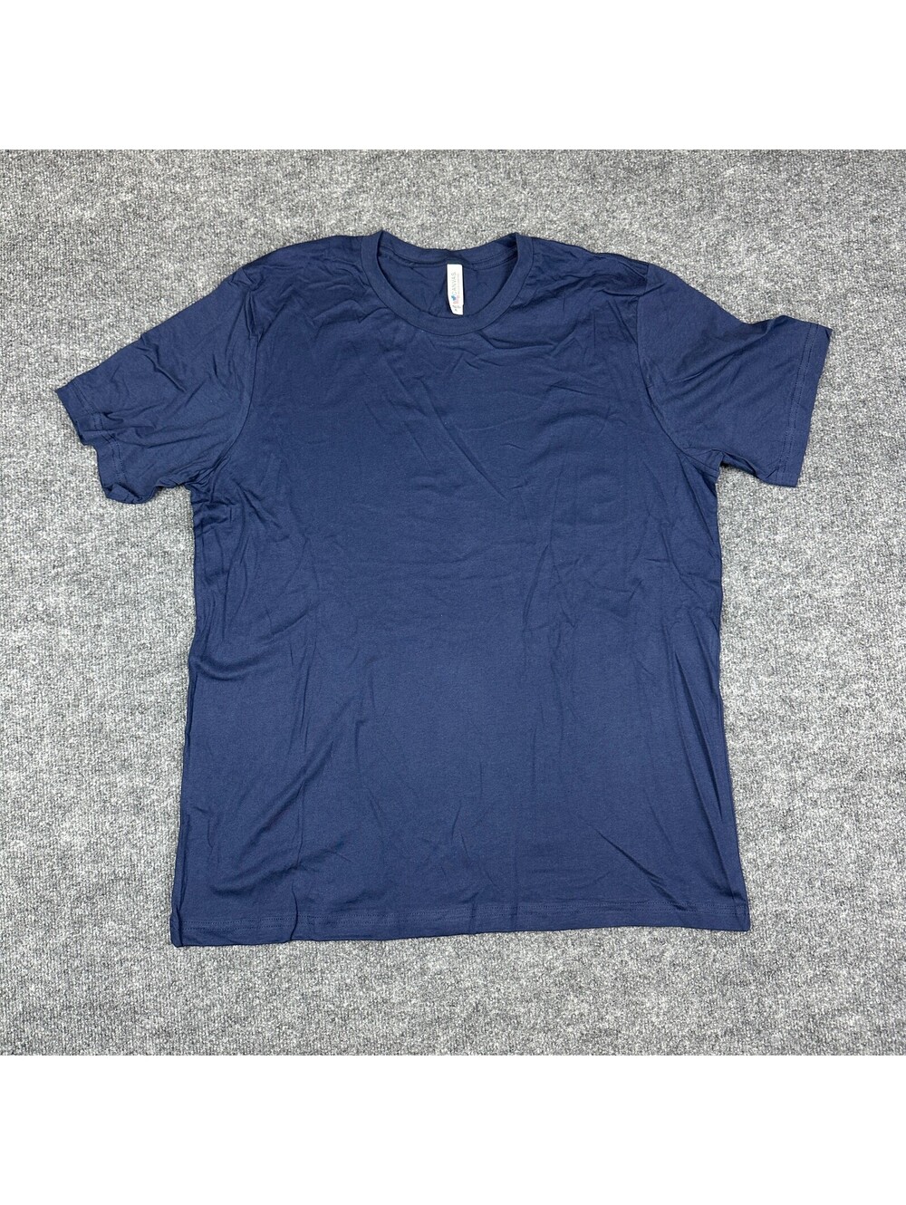 NWT Bella+Canvas Men's XL Navy Blue T-Shirt Made in USA